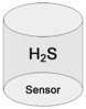 Option measurement of hydrogen sulphide