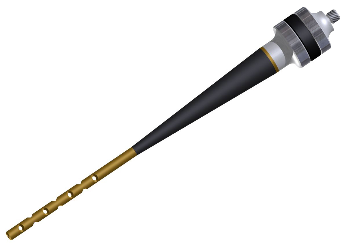 Pinhole probe tip incl. filter housing
for carbon probe GOLIATH