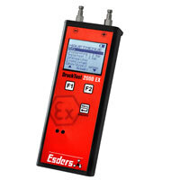 Medidor de presión diferencial DruckTest 2000 EX de 1,6 bar con batería recargable NL