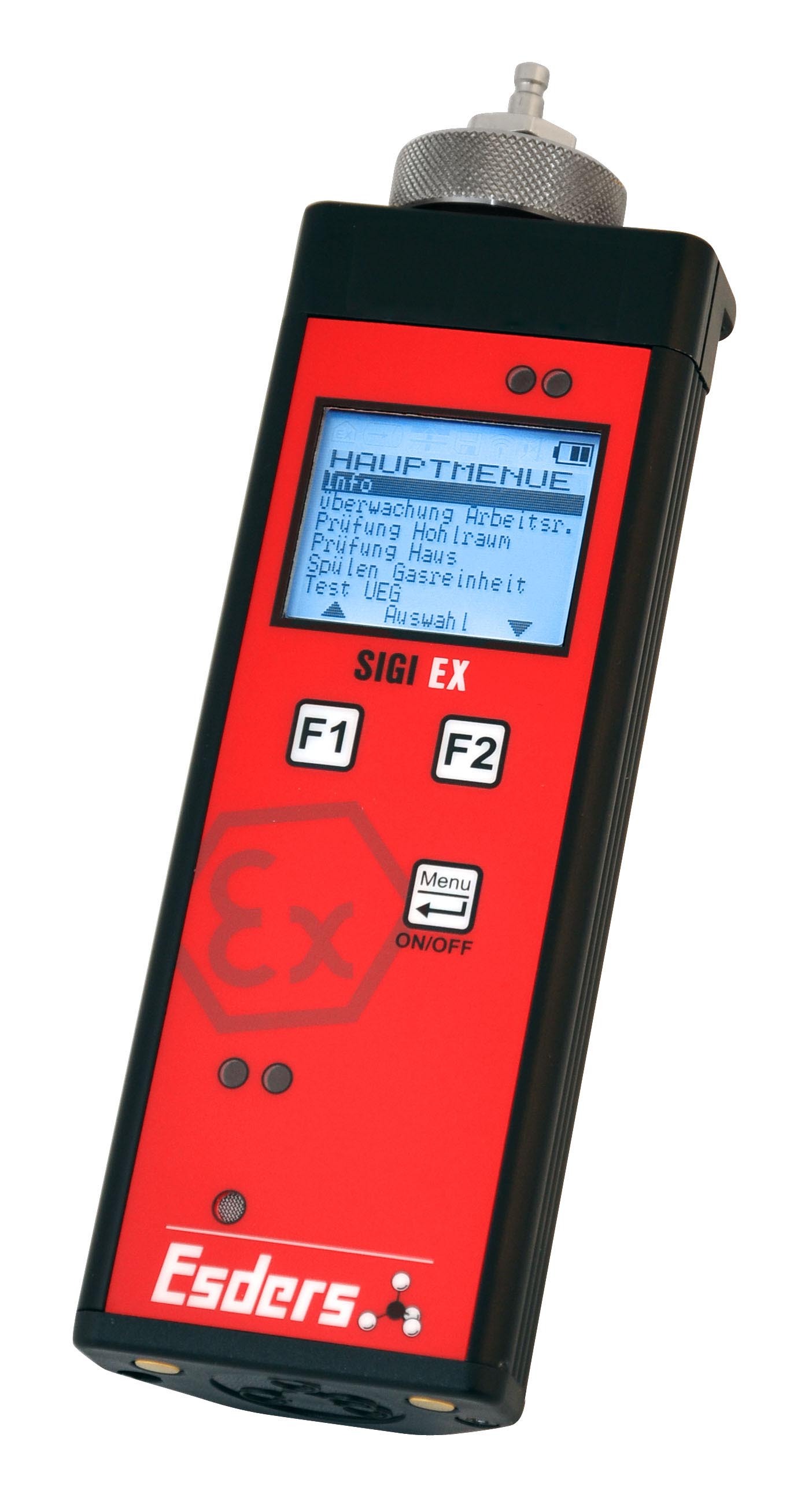SIGI EX, dispositivo de medición y detección de gas con batería recargable