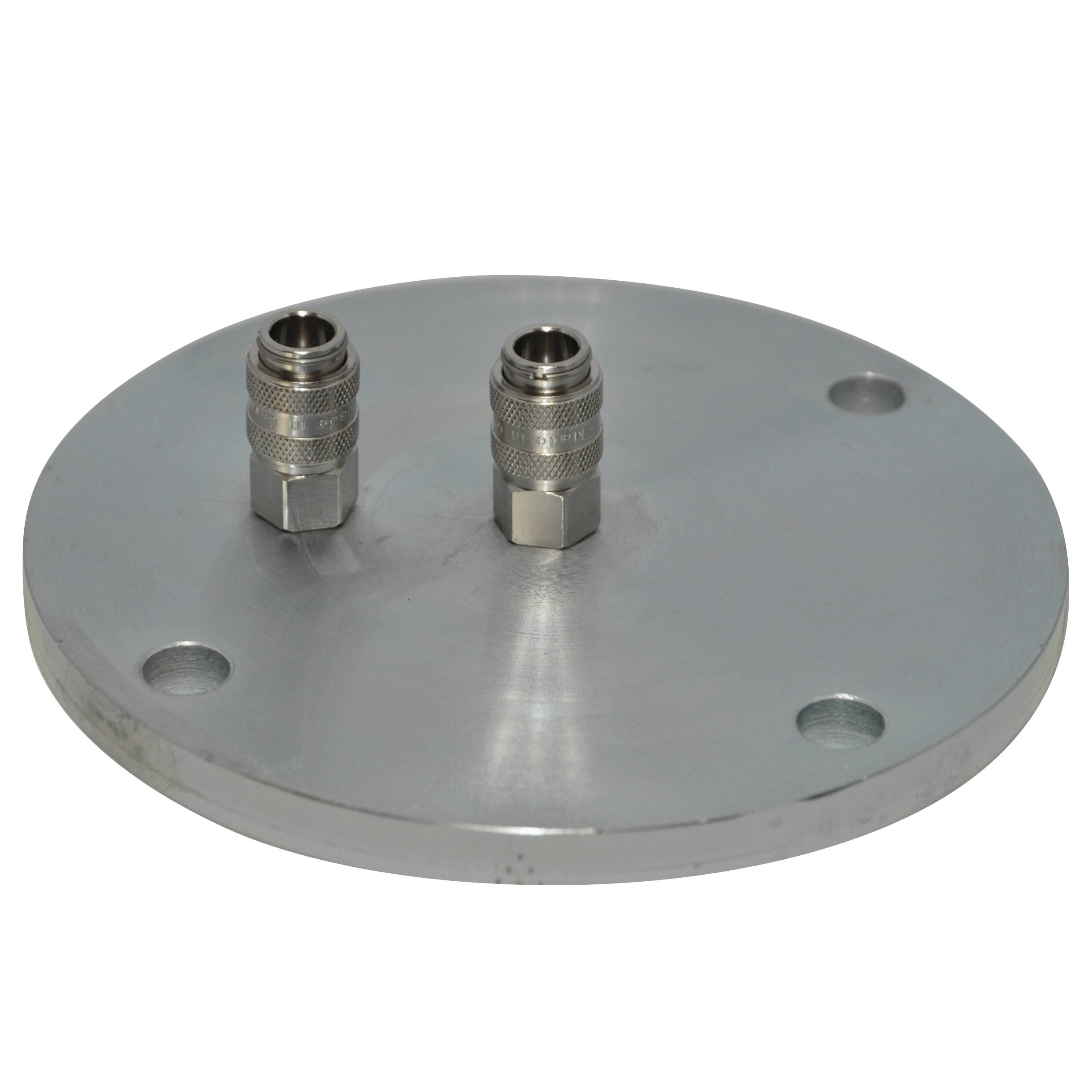 Flange disc with 2x measuring coupling