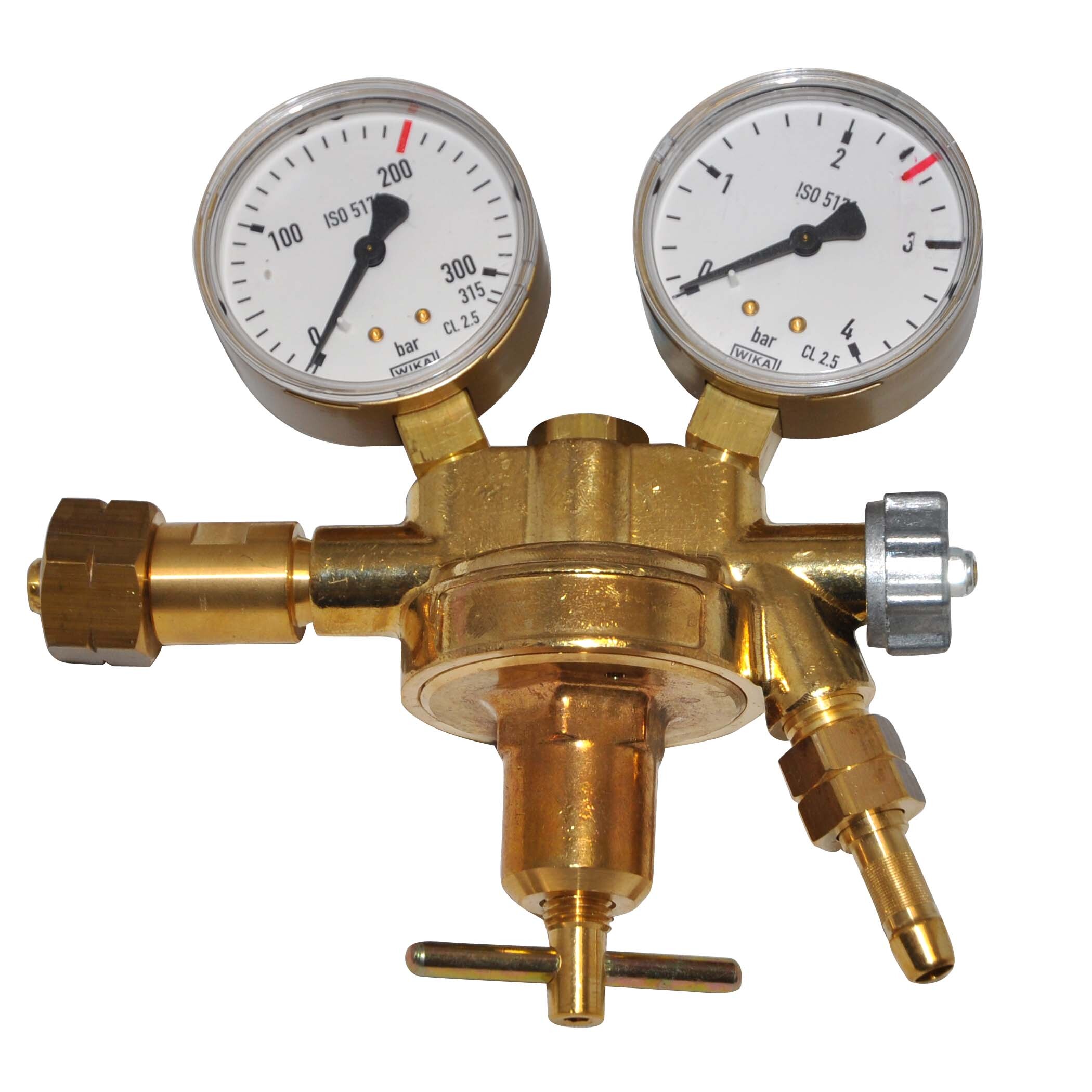 Pressure regulator testgas 0 - 2,5 bar