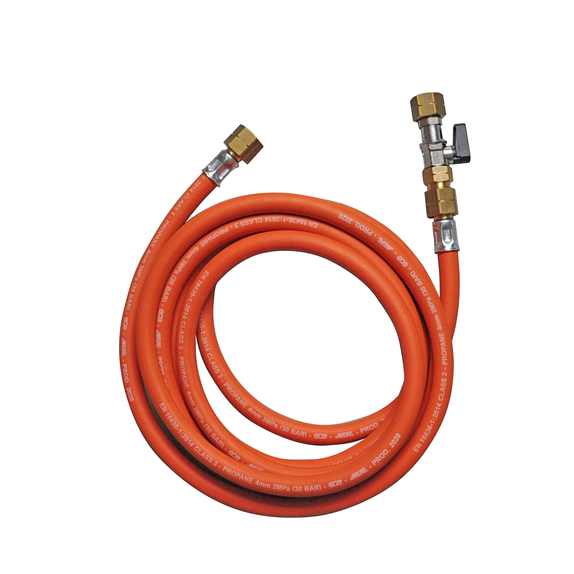 Connecting accesory for ignition module for gas standpipe