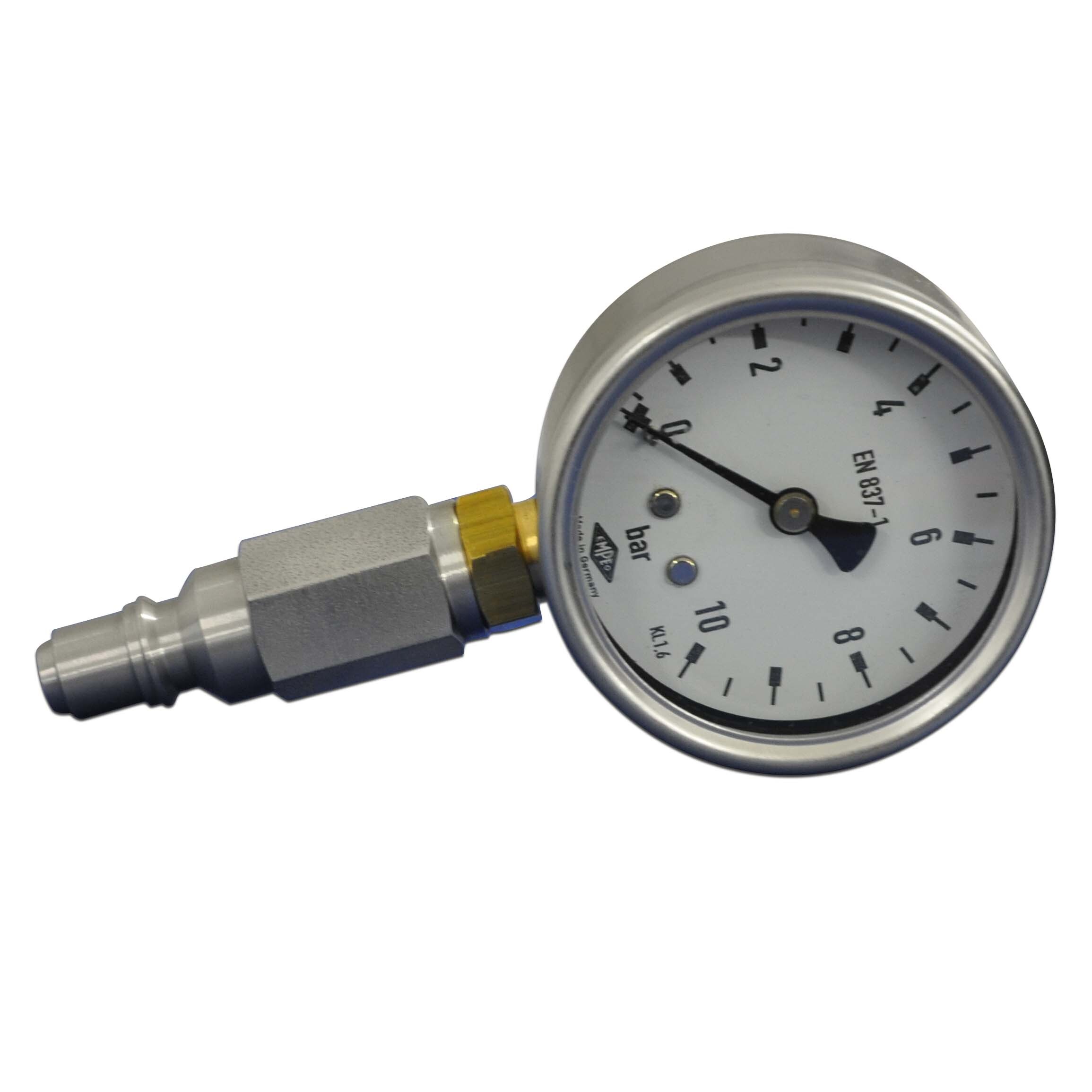Pressure gauge 0 to 10 bar - class 1,6