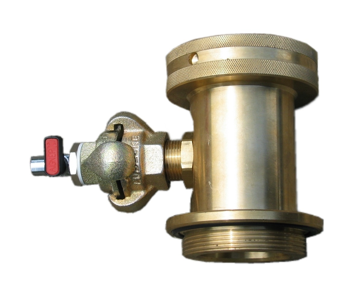 Venturi nozzle for gas standpipe