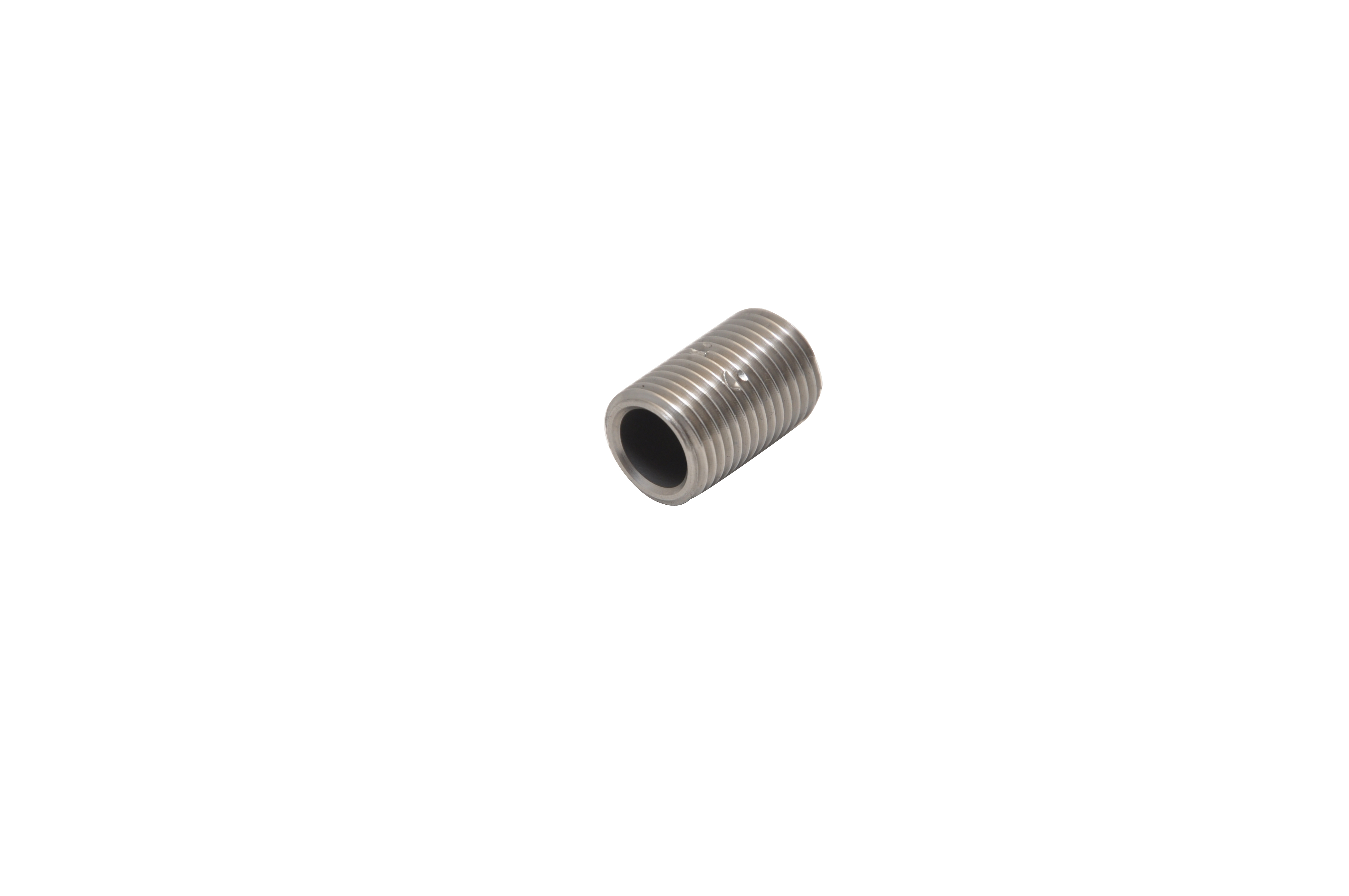 Double nipple  1/4", stainless steel
