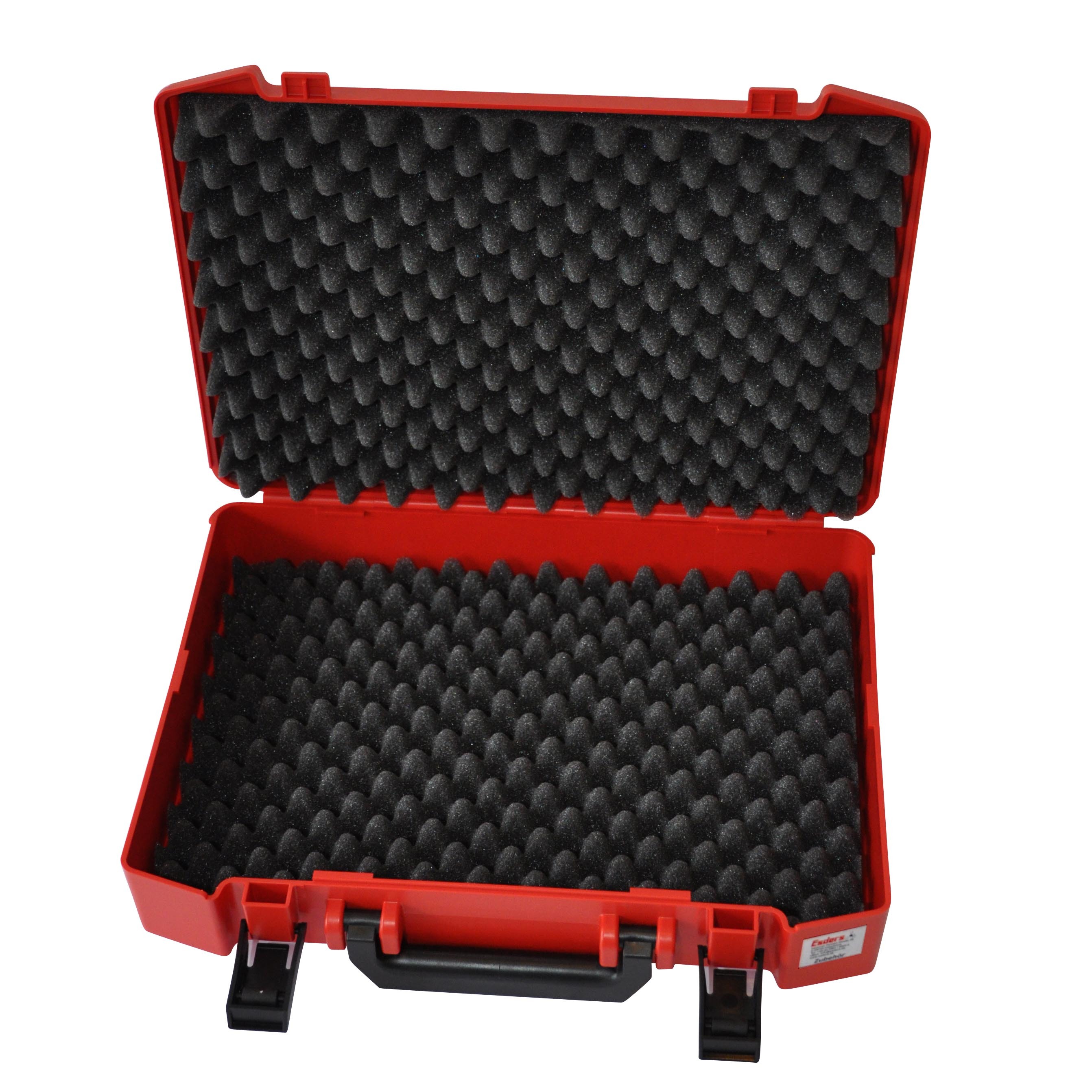 Transport case with knobbed foam insert 
