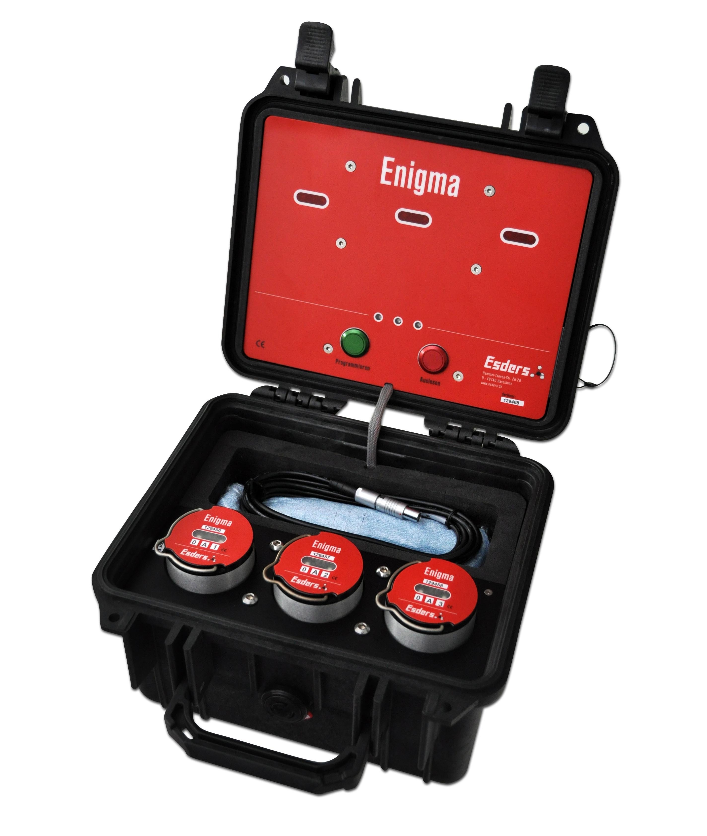 Enigma - Leak detection system with 3 loggers