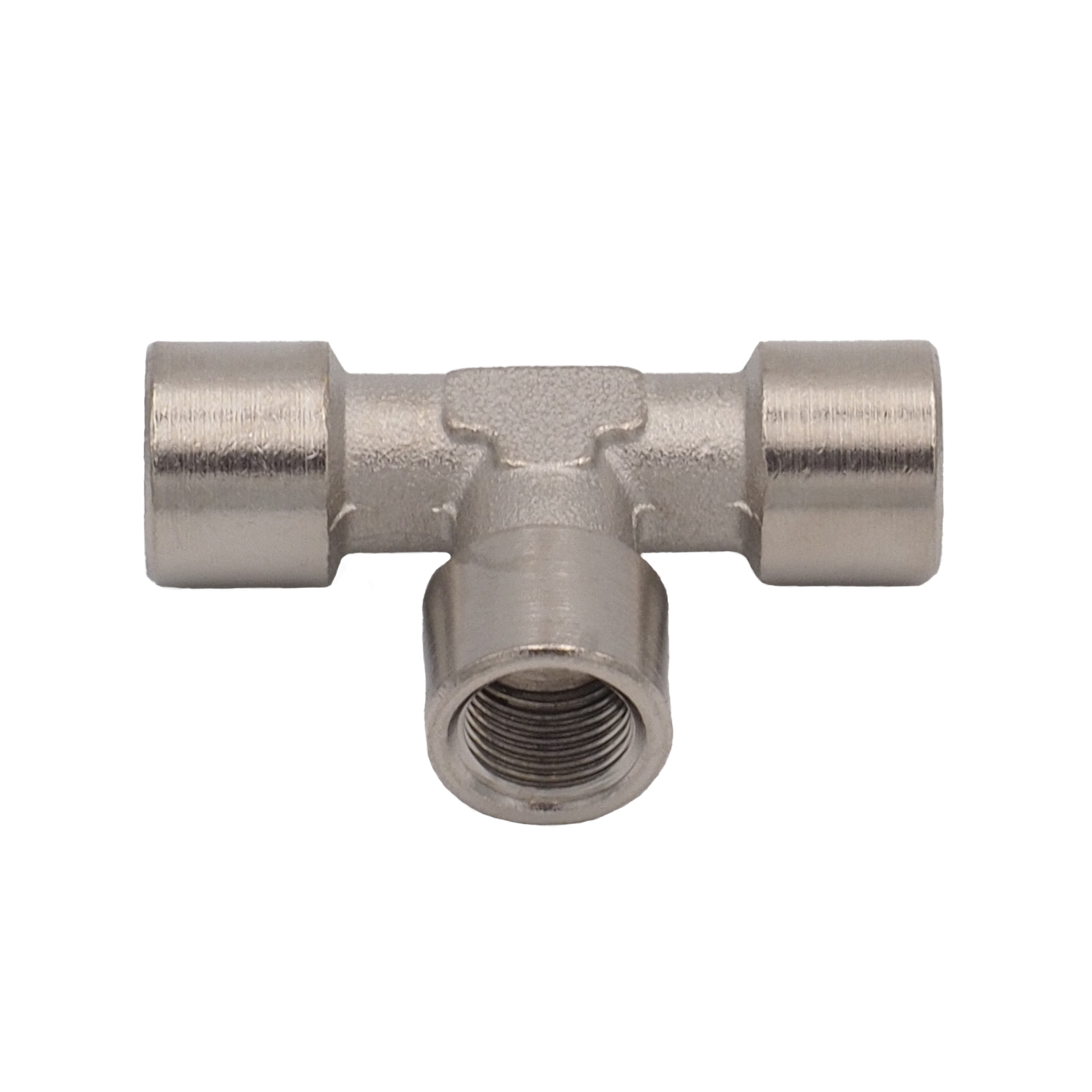 T-connector IT G1/8, nickel-plated brass