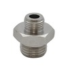 Adapter 1/8 inch ET to 1/4 inch ET nickel-plated brass