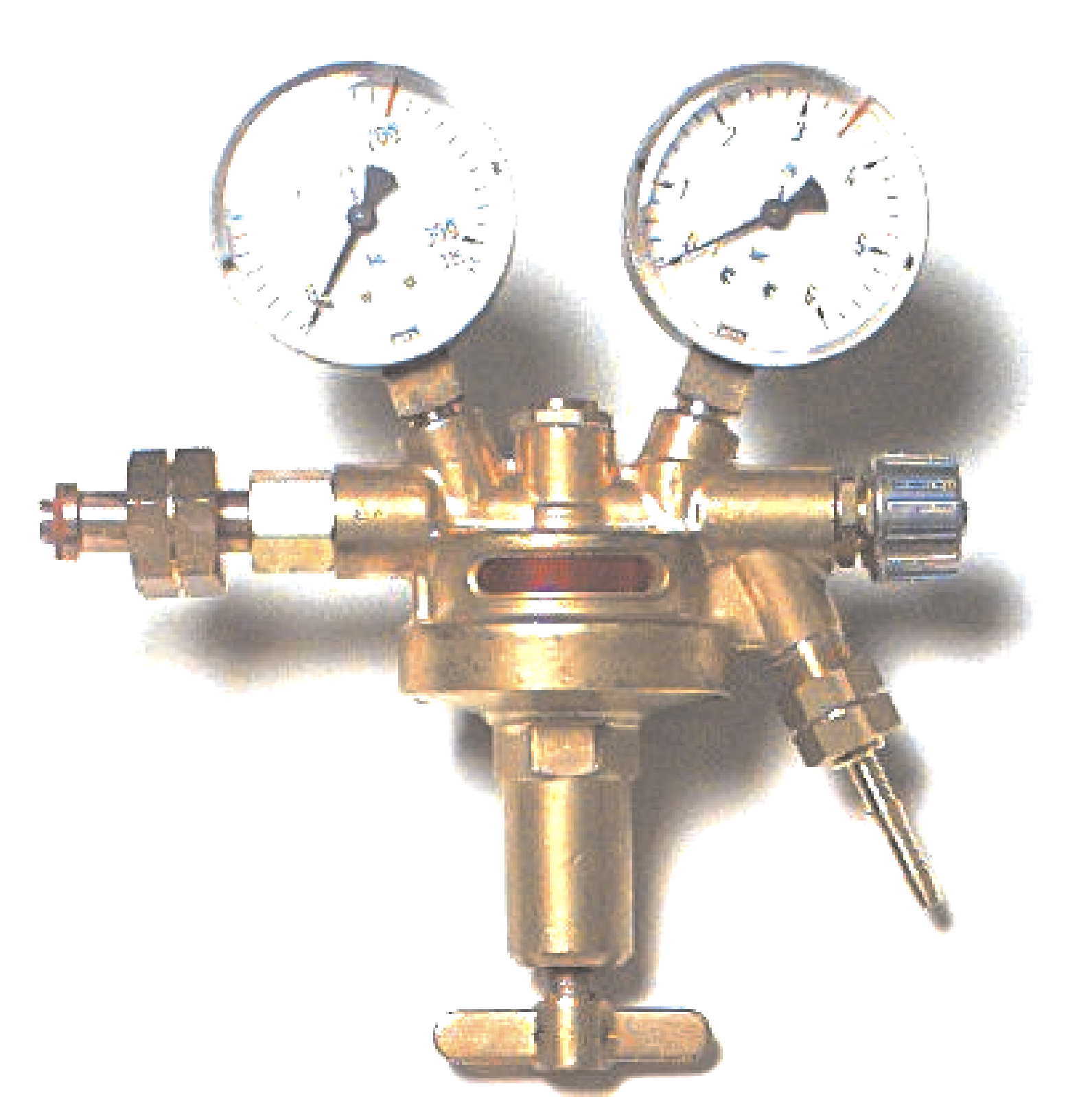 Druckminderer Erdgas 0 bis 1,5 bar Schlauchtülle 6 mm