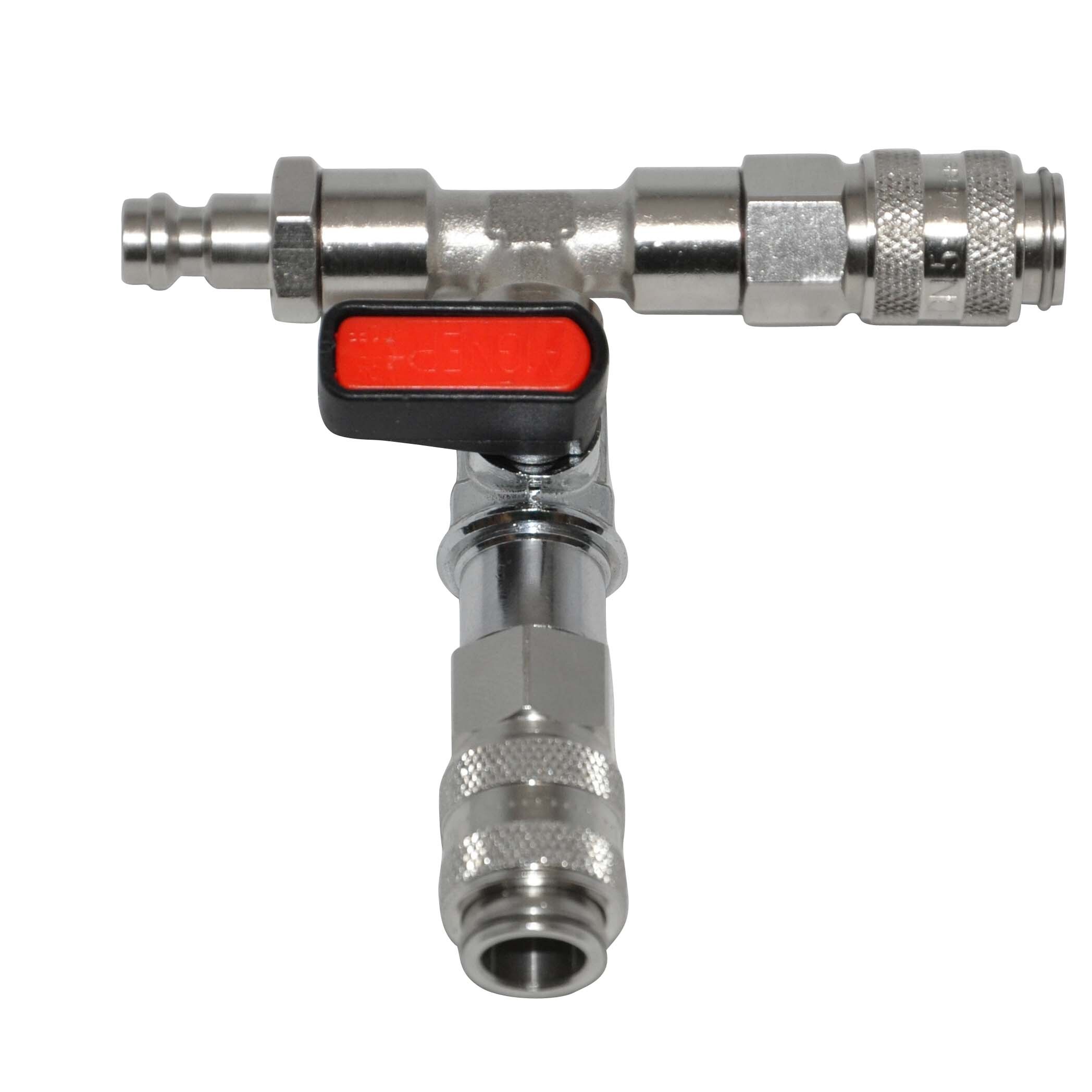 Adaptor t-fitting serie 21 with ball v