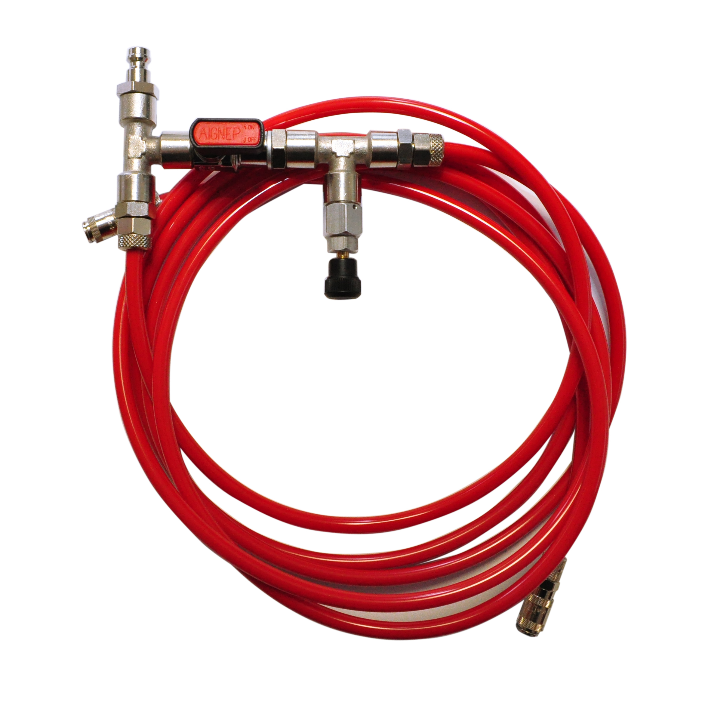 Connecting hose pressure tests 0-2 bar