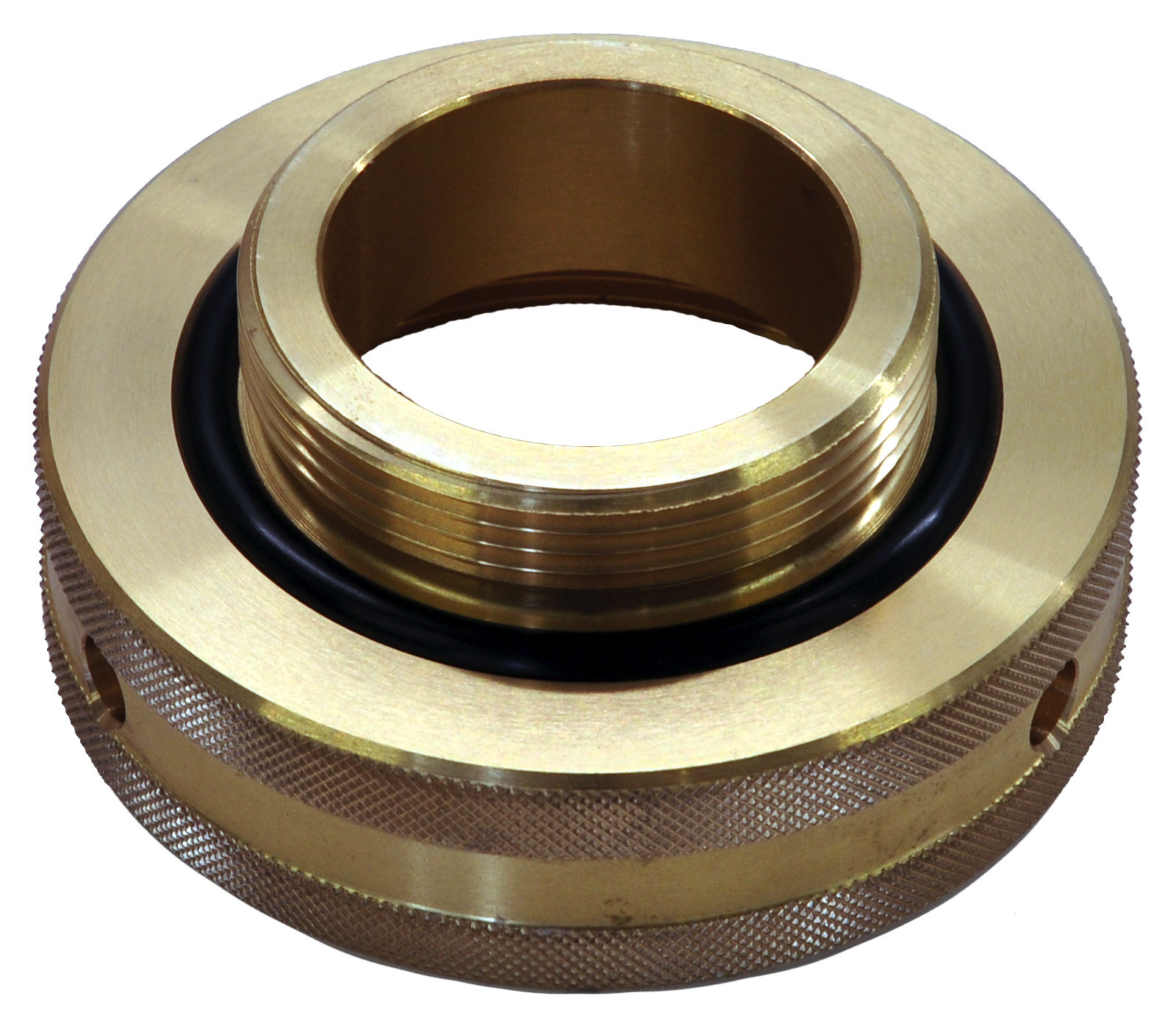 Adapter G 2" brass for HEINZ, ext. thread with pre-installed o-ring on gasket side