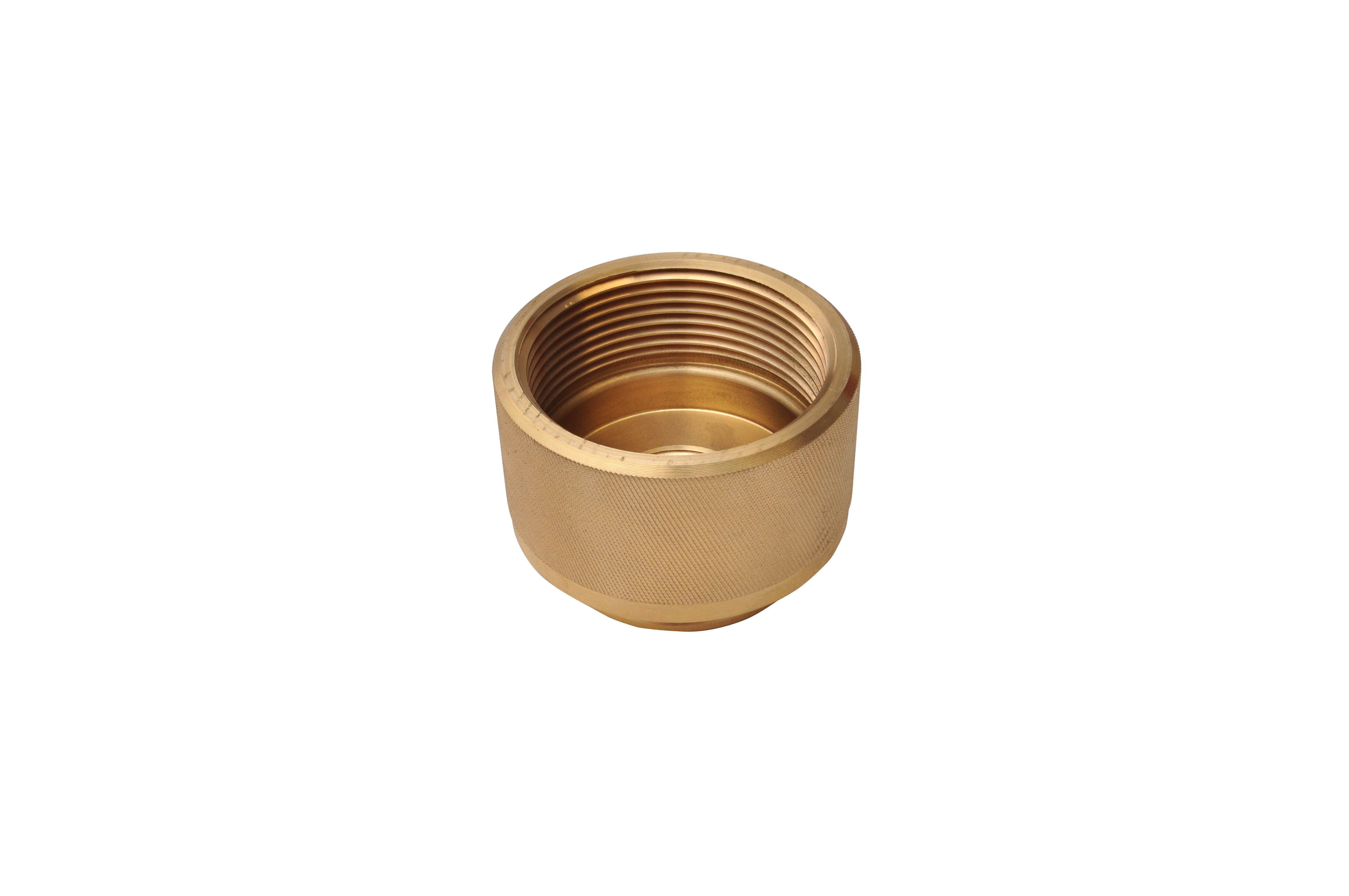 Adapter GF d63 brass for HUGO, int. th