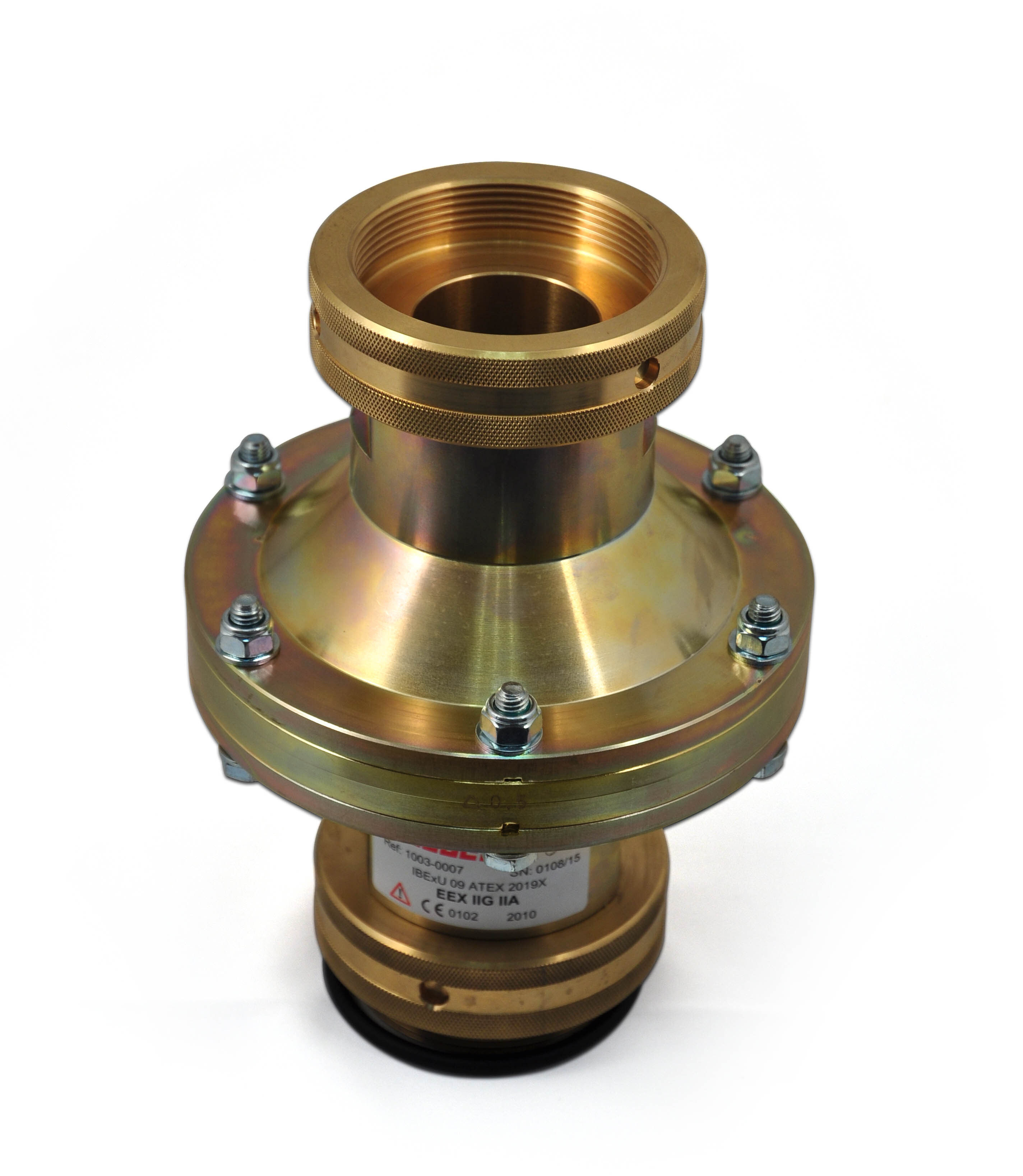 Flame arrester DN 50 for gas standpipe