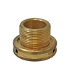 Adapter 1 1/4" brass for HUGO, ext. thread, conical