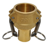 Camlock coupling nozzle DN 32, brass