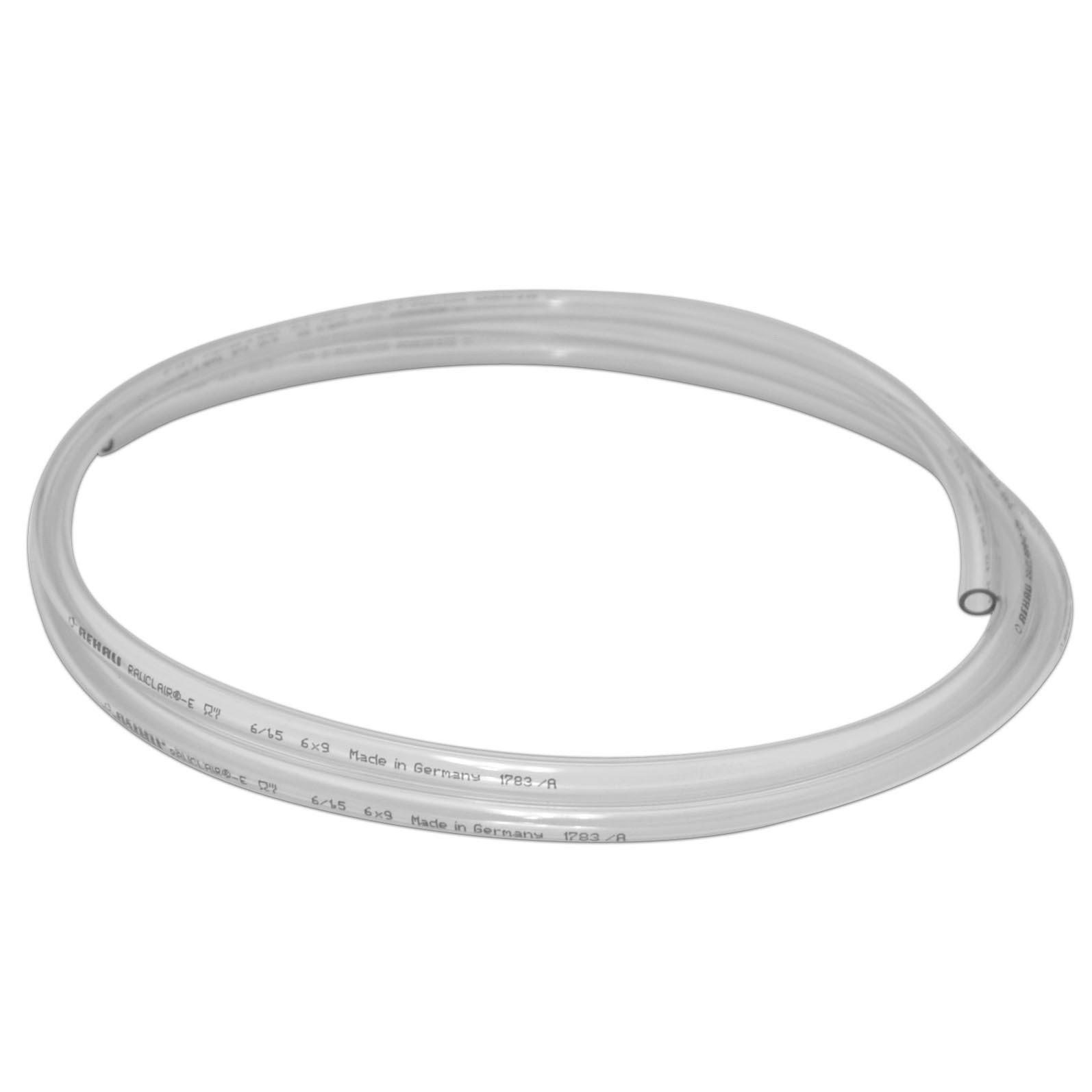 PVC-slang 6 x 1,5 mm, transparant
