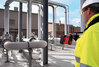 ELLI laser leak detector, used at an industrial gas plant