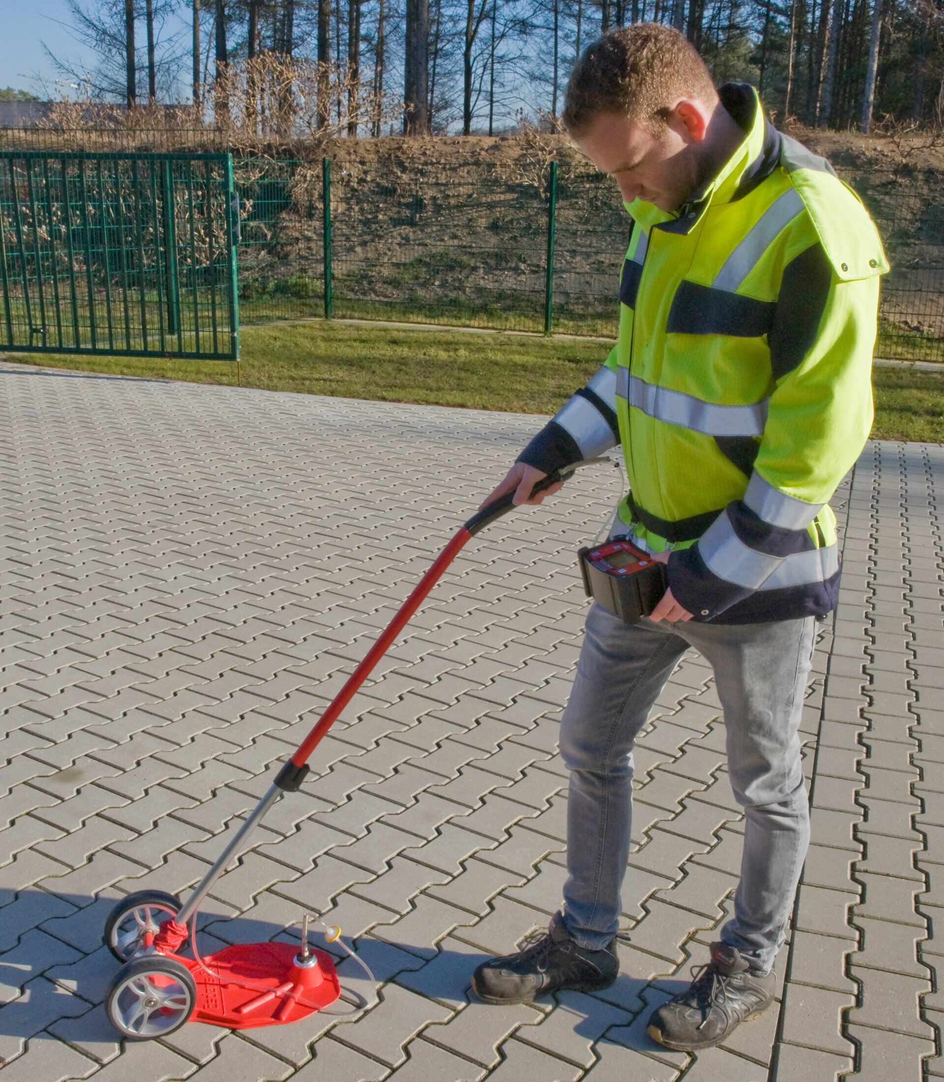 HUNTER im Einsatz mit TS14 Sondensystem