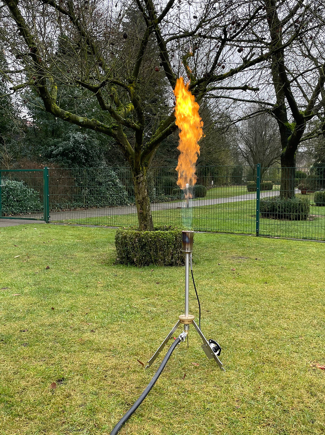 Our Mobile Gas Flare S in action