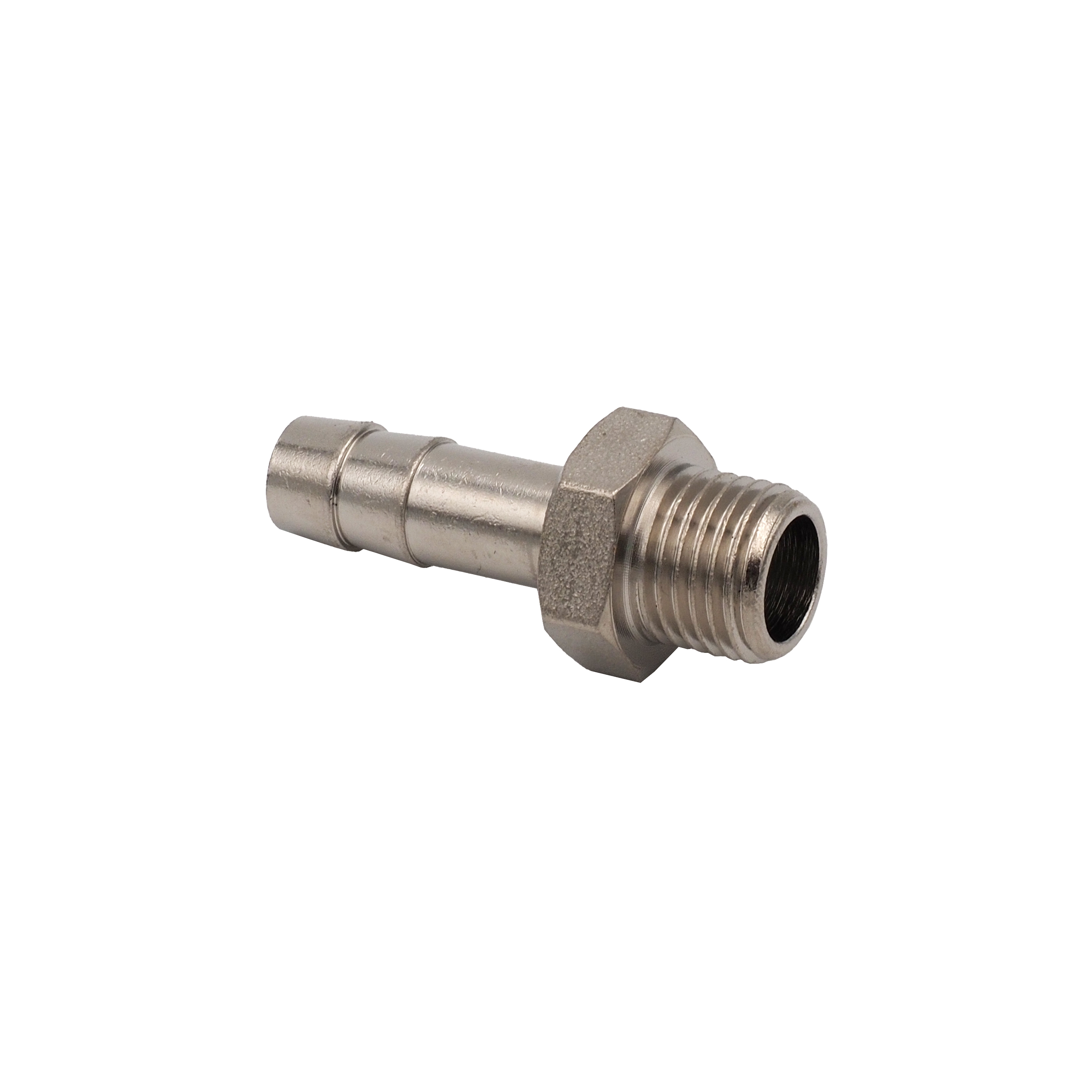 Hose nozzle 9mm G1/4 ET, nickel-plated brass