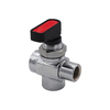 Ball valve 1/8" it/it/it with L-bore for pressure test 2000 NL V2 and HESV