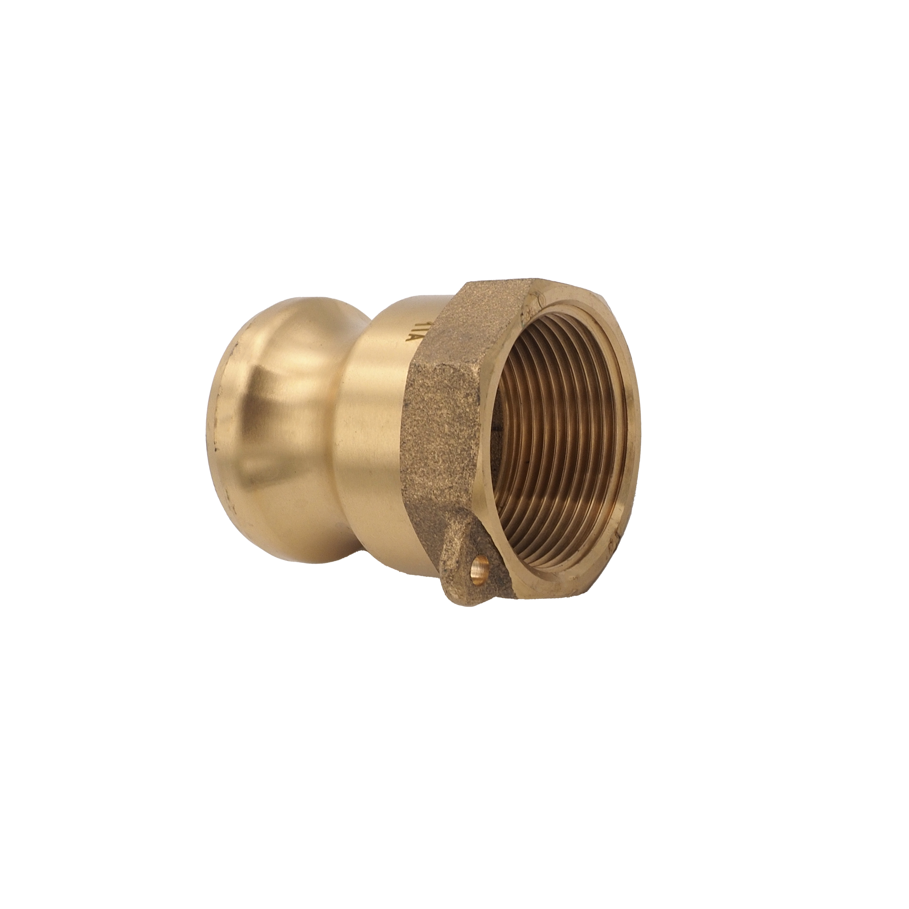 Camlock nipple 1 1/4" inner thread, brass