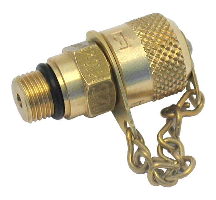 Adapter 1215C to ET M10x1 brass