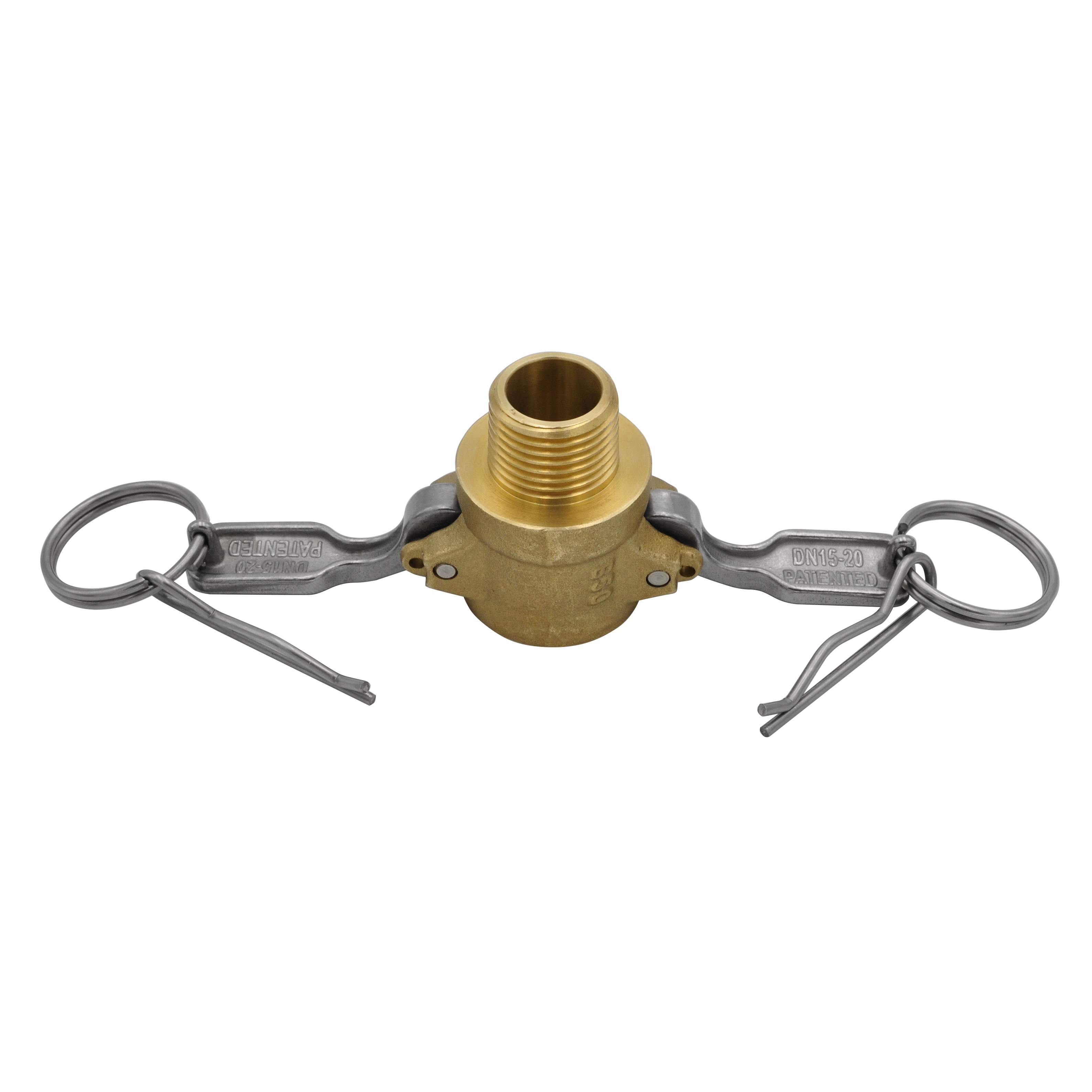 Adapter 1/2 inch ET to Camlock coupling DN 15